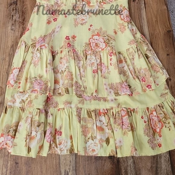 NWT $98 Revolve Boho Floral Tiered Dress - Picture 15 of 17